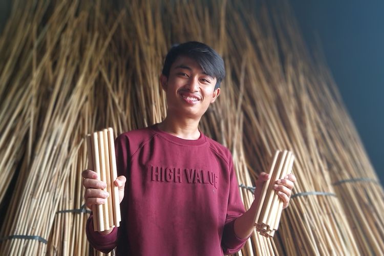 Kisah Milenial Pengusaha Sedotan Bambu Dari Desa Kedondong Madiun, Ekspor ke Eropa, Asia dan Australia
